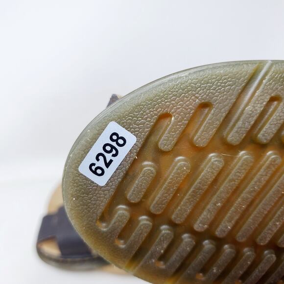 Dr Martens Sandals Womens 6 Moby‎ Brown Leather Chunky Platform Fisherman Shoes - Picture 12 of 12